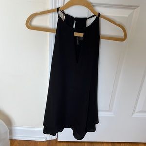 Banana Republic black halter tank, size XS